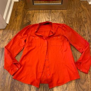 Southwestern print loose silky top. Light and breathable